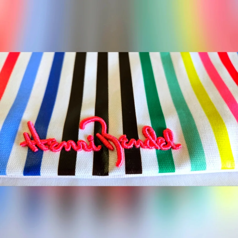 Henri Bendel Large Bikini Bag Vacation Girl Travel Storage Pouch - Picture 5 of 9